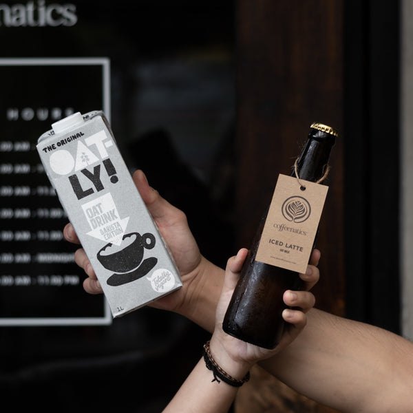 Update: Oatly the Original Oat Drink is now available in Medan at Coffeenatics